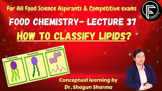 How to classify lipids Foodscito [upl. by Aknahs]