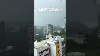 Rains are Fun Let’s keep enjoying monsoon rains mumbai thingstodo loverain nature shorts [upl. by Chalmers902]