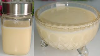 Homemade Condensed milk ll How to make Condensed Milk Recipe ll Zoya dish 22 [upl. by Wendalyn167]