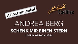 ANDREA BERG Schenk mir einen Stern Live in Aspach 2014 AI Instrumental [upl. by Ennaeilsel]