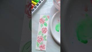 diy bookmark easy painting bookmark [upl. by Adlai]