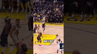 That was an unbelievable pass by stephencurry 😍😍 nba basketball nbahighlights nba2k24 [upl. by Peckham]