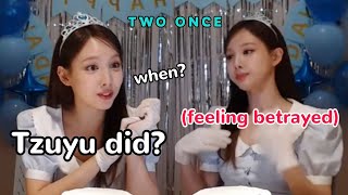 nayeons reaction to tzuyus alleged new favourite unnie of the week 😂 [upl. by Edan]