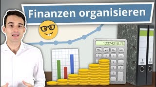 Finanzen Organisieren Wie fange ich an inkl Haushaltsbuch Excel 📊 [upl. by Merton]