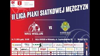 WKS WIELUŃ  IM REKORD VOLLEY JELCZLASKOWICE  8 kolejka II ligi grupy 3 [upl. by Norrej]