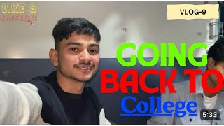 Going back too college💔emotional Vanshvlog21 [upl. by Ruhnke]