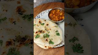 Garlic Butter Naan Recipe garlicbutternaan butternaan naan streetfood shorts [upl. by Nallid]