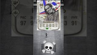 Ronaldinho Skills Fc24 98 Card 🫨😋 [upl. by Aillicsirp]