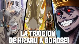 KIZARU TRAICIONA A GOROSEI POR LUFFY EN EGGHEAD  KIZARU Y LUFFY VS GOROSEI  ONE PIECE 1120 [upl. by Ladnor50]