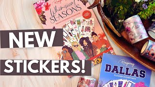 Exciting New Seasonal Stickers Go Wild Dallas merch rongrongdevoe plannercommunity gowildconf [upl. by Yeznil595]