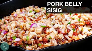 How to make Sizzling Delicious PORK BELLY SISIG Recipe [upl. by Johanna]