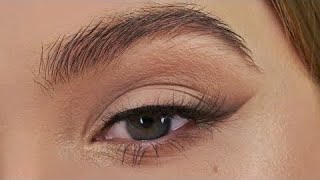 Lidstrich Mit Puderlidschatten ziehen  Makeup Tutorial  Judy R [upl. by Eniruam]