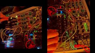 Eurorack Jam Disting EX wavetables Ensemble Oscillator Manis Iteritas blcknoir Hermod Plus [upl. by Cash811]