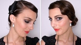 Tutoriel Maquillage et Coiffure Années 20 [upl. by Boony]