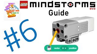 The Medium Motor and Rotation Sensor  Lego Mindstorms Ev3 with Scratch Guide 6 [upl. by Allemaj]