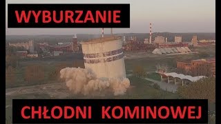 WYBURZANIE CHŁODNI KOMINOWEJ na terenie Huty Częstochowa [upl. by Kwei829]