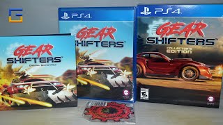 Gearshifters Collectors Edition PS4 Unboxing amp Overview [upl. by Lrem]