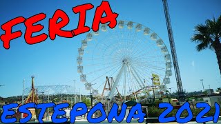 ¡ASÍ es la NUEVA FERIA DE ESTEPONA 2021  Parque de Atracciones móvil Vive Park Estepona [upl. by Robins806]