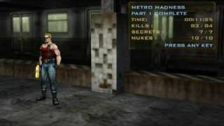 Duke Nukem Manhattan Project  Level 7  Part 2  All Nukes and Secret Areas  HQ [upl. by Elkin156]