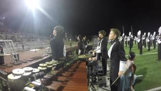 Vandegrift High School Marching Band quotEn Pointequot Xylophone Cam [upl. by Agamemnon135]