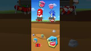 Sonic amp Sonic Red digging game Rank Up Challenge rankup shorts catnap levels [upl. by Woodley]