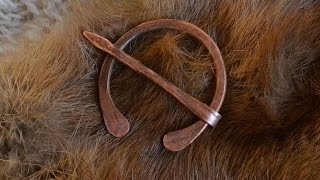 How To Make A Celtic Penannular Brooch  DIY Crafts Tutorial  Guidecentral [upl. by Anahc]