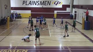 2023 DIG Varsity Boys Volleyball Tournament Round Robin  Steinbach Christian Flames vs Louis Riel [upl. by Strain]