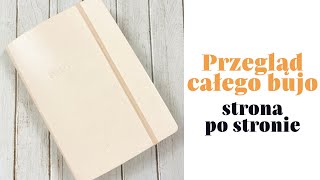 Cały mój bullet journal strona po stronie  Leuchtturm1917 edycja Bullet Journal [upl. by Esinal232]