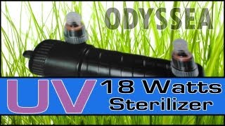 Odyssea UV Sterilizer 18w Review [upl. by Bertilla]