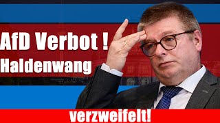 AfDVerbot geht ins Leere Diese Handpuppe Haldenwang entlassen [upl. by Morril]