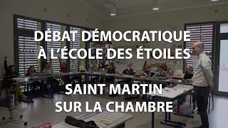 Débat démocratique à lécole  Saint Martin sur la Chambre [upl. by Ittocs44]