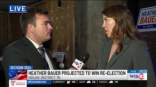 Rep Heather Bauer declares victory in SC House District 75 race [upl. by Bouchier]