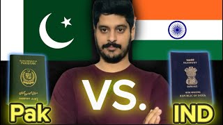 Pakistani Passport Vs Indian Passport  Rank amp Power  Muteeb Hussain Official [upl. by Timi]