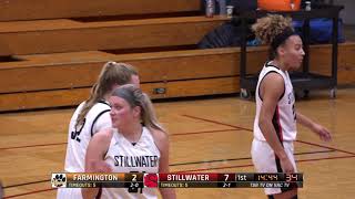 High School Girls Basketball Farmington vs Stillwater [upl. by Thorn]