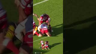 THEO FAGES DROP GOAL rugby shorts [upl. by Akyssej553]