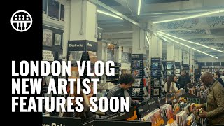 London Vlog  New Artist Features Coming  Thomann [upl. by Garap]