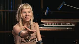 AURORA  Frozen 2  quotINTO THE UNKNOWNquot Behind The Scenes Recording [upl. by Olenka]