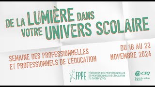 DE LA LUMIÈRE DANS VOTRE UNIVERS SCOLAIRE [upl. by Odranoel716]