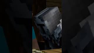 Steve rite the letter ✉️ shorts minecraft [upl. by Helsa590]