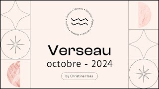 Horoscope Verseau ♒️ Octobre 2024 🥨 par Christine Haas [upl. by Najed]