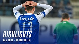 🎬 Samenvatting KAA Gent  KV Mechelen 12 MD21 JPL [upl. by Lezirg]