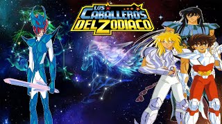 Seiya Hyoga y Shiryu vs Alberich Los caballeros del zodiaco Alma de Soldados [upl. by Yanetruoc]