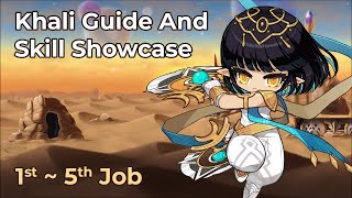 Khali Guide and Skill Showcase  MapleStory Savior 2023 [upl. by Ellirehs]