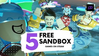 Top 5 Free Sandbox Games on Steam Part 1 [upl. by Miarhpe]