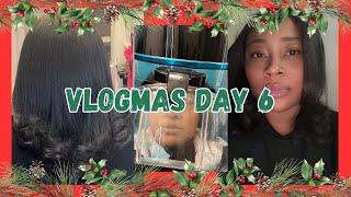 Vlogmas Day 6  Finding Myself Again  2024 Goals  Working From Home  Getting My Hair Done [upl. by Isteb]