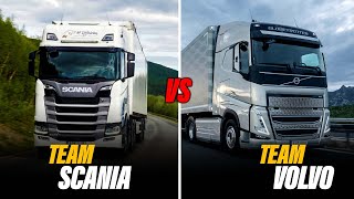 Scania vs Volvo [upl. by Aitnic522]