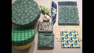 HOW TO  MAKE BEESWAX WRAPS  4 WAYS TO DO IT  STEP BY STEP TUTORIAL [upl. by Cirdor]