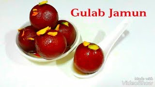 How to make GULAB JAMUN indian dessert [upl. by Rammaj]