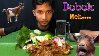 Eating mehmeh…Spicy mutton curry🤤🌶️Wow sa bijakan dobok jurrr tiptop hit😚 [upl. by Dnomyaw]