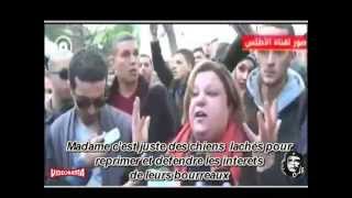 Une Femme de Bejaia en colere entourée par les cheisn et les Tortionnaires [upl. by Portwine]